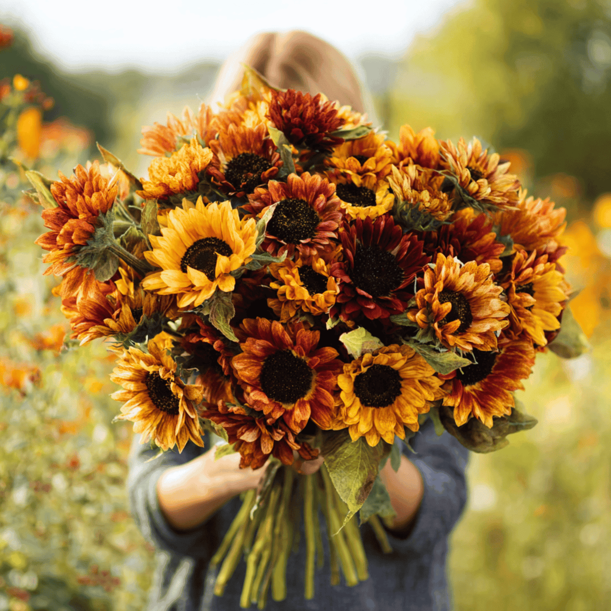 Autumn Beauty Sunflower – 25 Seeds