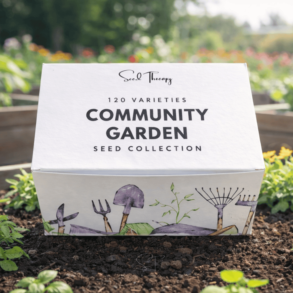 Community Garden Survival Seed Vault – 120 Seed Varieties