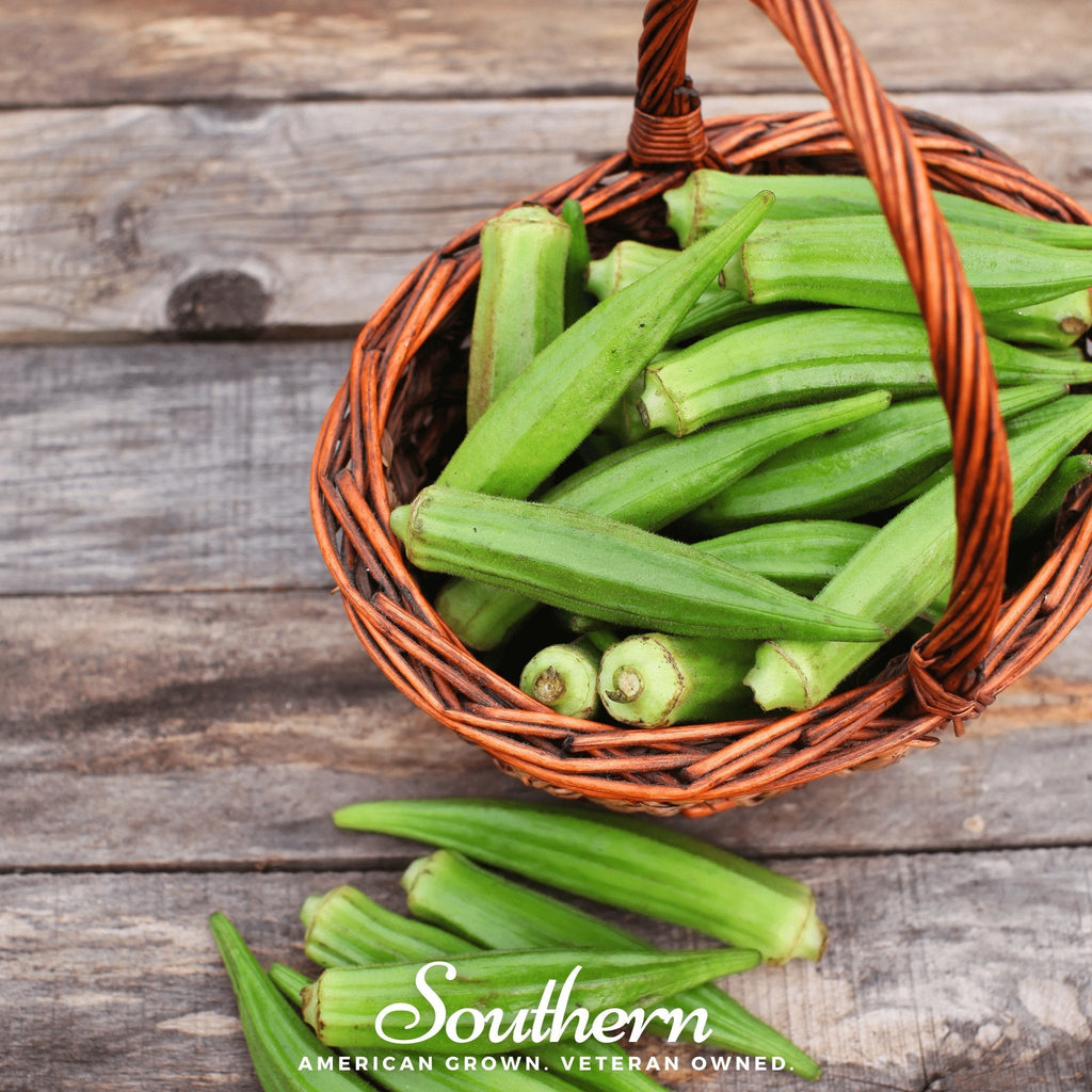 Clemson Spineless Okra – 50 Seeds