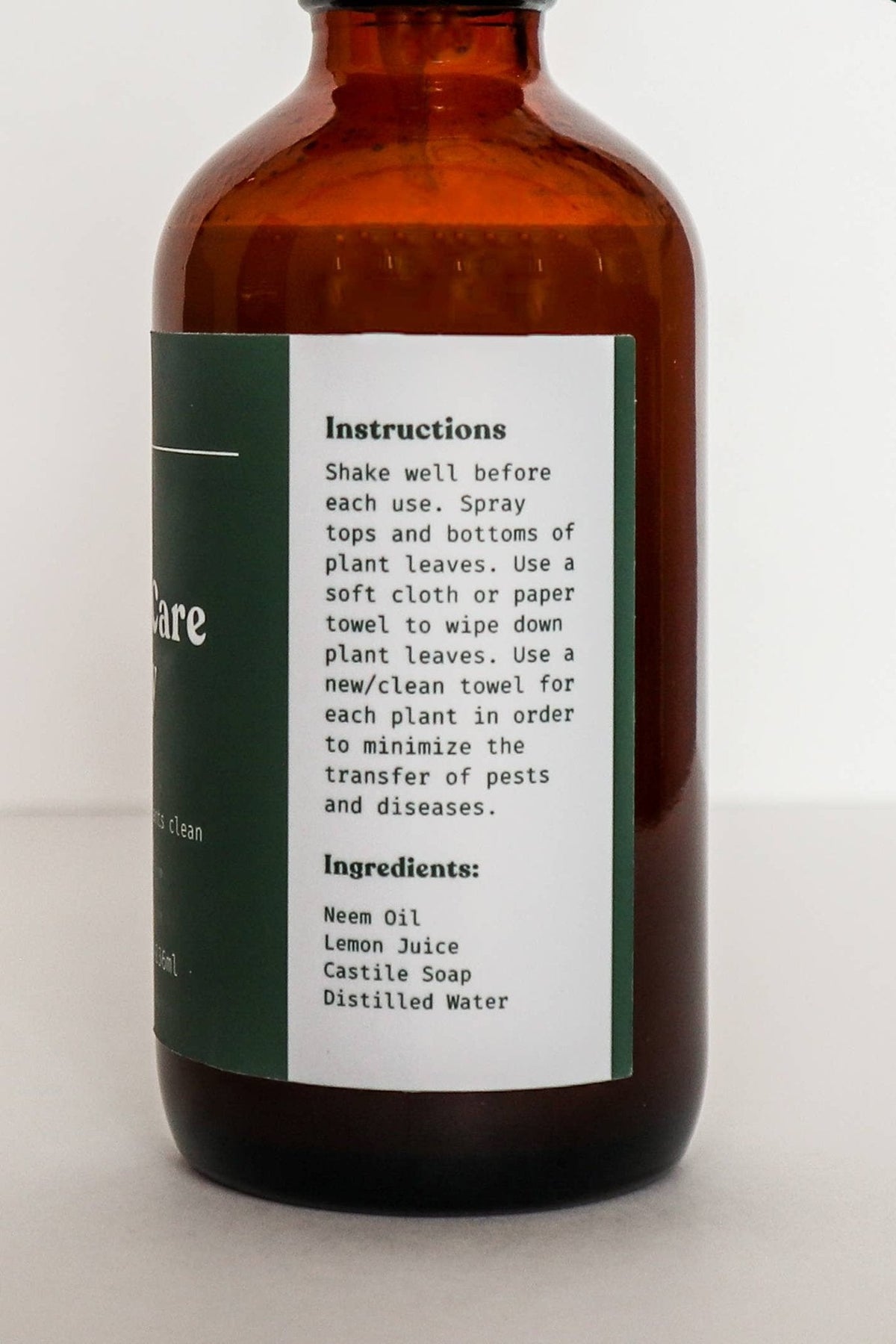 Plant Leaf Care Spray - 8oz