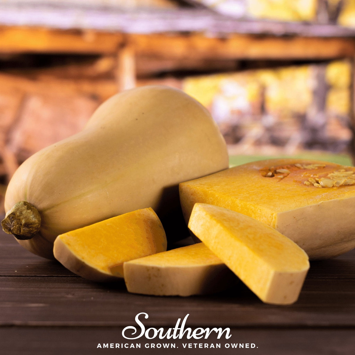 Waltham Butternut Winter Squash – 25 Seeds