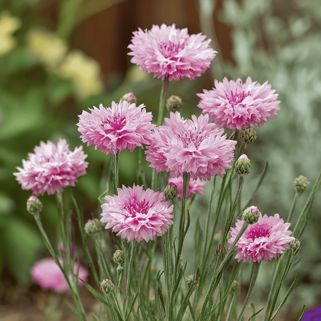 Tall Pink Cornflower - 100 Seeds